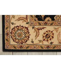 Nourison Persian Crown Black PC002 1ft.11in. x 2ft.11in. Rect. Rug
