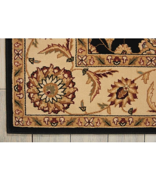 Nourison Persian Crown Black PC002 1ft.11in. x 2ft.11in. Rect. Rug