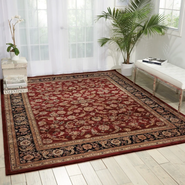 Nourison 2000 Area Rug 2002-Burgundy