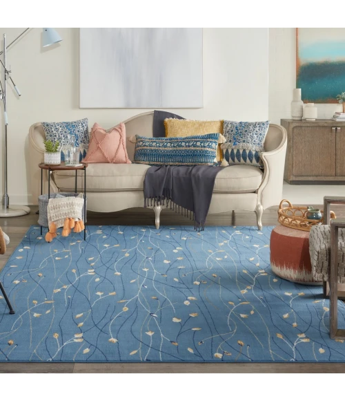 Nourison Grafix Area Rug GRF15-Light Blue