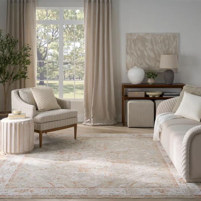 Nourison Infinite Sage Ivory IFT01 8 ft. X 10 ft. Rect. Rug