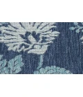 Nourison Garden Oasis Navy GOA03 6 ft. X 9 ft. Rectangle Rug