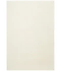 Nourison Plush Cloud Ivory PLC01 5 ft. X 7 ft. Rect. Rug