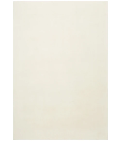 Nourison Plush Cloud Ivory PLC01 5 ft. X 7 ft. Rect. Rug
