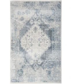 Nourison Home Astra Machine Washable ASW11 Blue Ivory 12 ft. X 15 ft. Area Rug
