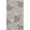 Nourison Home Garden Oasis GOA01 Grey 2 ft. X 4 ft. Area Rug