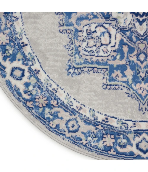 Nourison Whimsicle Area Rug WHS03-Grey Blue