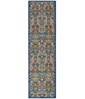Nourison Allur Area Rug ALR03-Navy Multicolor
