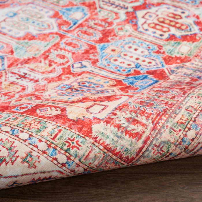 Nourison Fulton Area Rug FUL09 Red