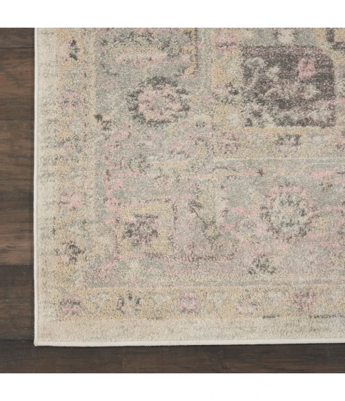 Nourison Tranquil Area Rug TRA06-Ivory/Pink