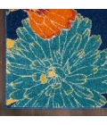 Nourison Allur Area Rug ALR06-Navy Multicolor