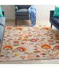 Nourison Allur Area Rug ALR08-Ivory Multicolor
