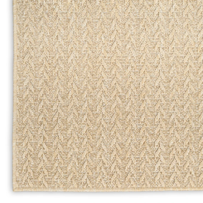 Nourison Tulum Cream TLM02 4 ft. X 6 ft. Rect. Rug