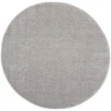 Nourison Home Nourison Essentials NRE01 Silver Grey 4 ft. Round Area Rug