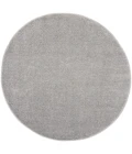 Nourison Essentials Silver Grey Area Rug NRE01-Silver Grey