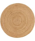 Nourison Natural Jute Natural NJT03 5 ft. X Round Rug