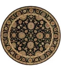 Nourison Living Treasures Round Area Rug LI05-Black