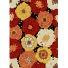 Nourison Home & Garden RS021 Black 10 ft. X 13 ft. Area Rug