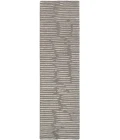 Calvin Klein Linear Area Rug LNR01 Grey