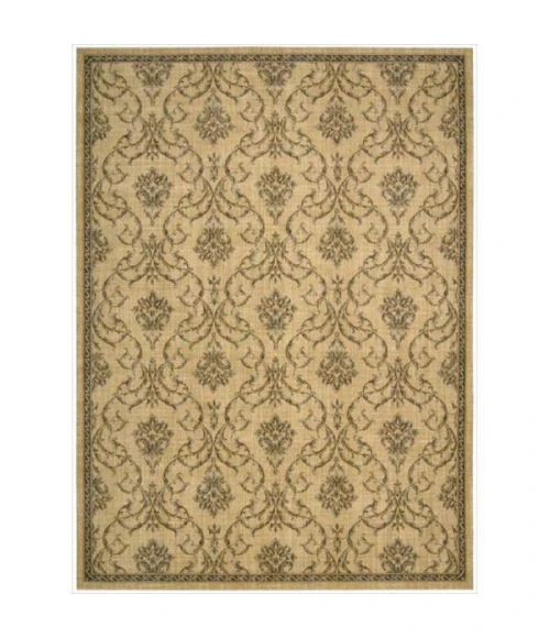 Nourison Home Radiant Impression Beige LK08 3ft.6in. x 5ft.6in. Rect. Rug