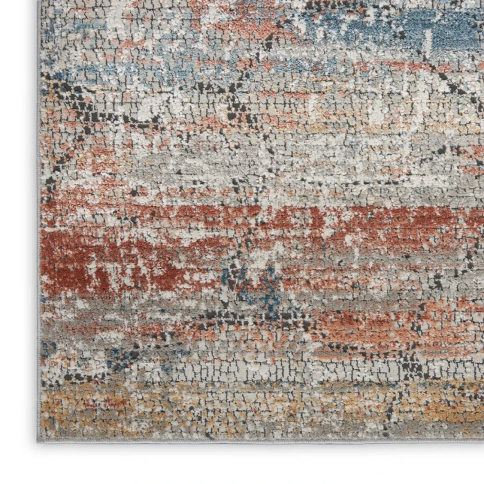 Nourison Rustic Textures Area Rug RUS11-Multicolor