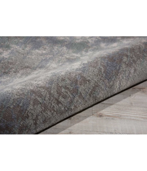Nourison Twilight Round Area Rug TWI05 Slate 8' Round
