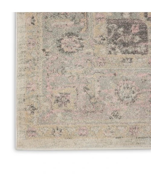 Nourison Tranquil Area Rug TRA06-Ivory/Pink