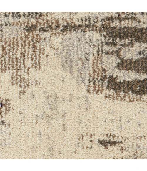 Nourison Celestial Round Area Rug CES02-Ivory/Grey