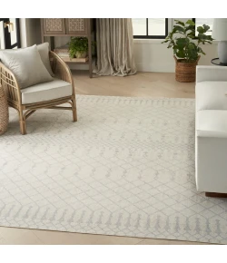 Nourison Home Astra Machine Washable ASW10 Ivory 7 ft. 10 in. X 10 ft. Area Rug