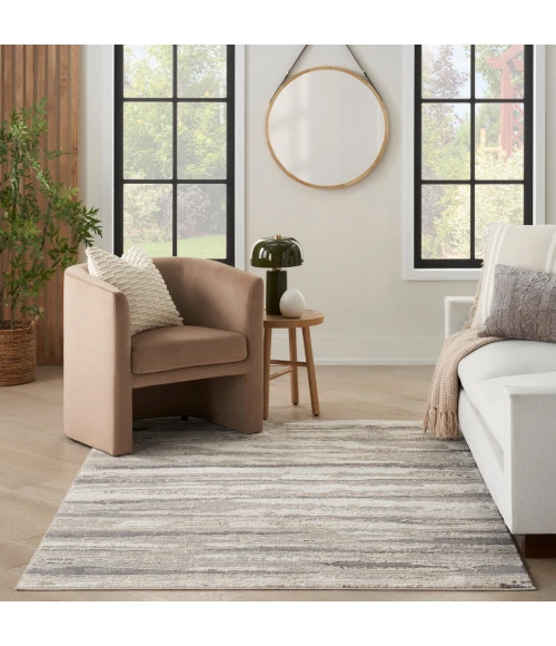 Nourison Sustainable Trends Ivory Multicolor SUT03 6 ft. X 9 ft. Rect. Rug