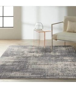 Calvin Klein CK950 Rush CK953 Grey Beige 5 ft. 3 in. X 7 ft. 3 in. Area Rug