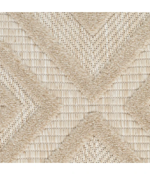 Nourison Home Versatile Cream NRV01 2 ft. 2 in. X 7 ft. 6 Rectangle Rug