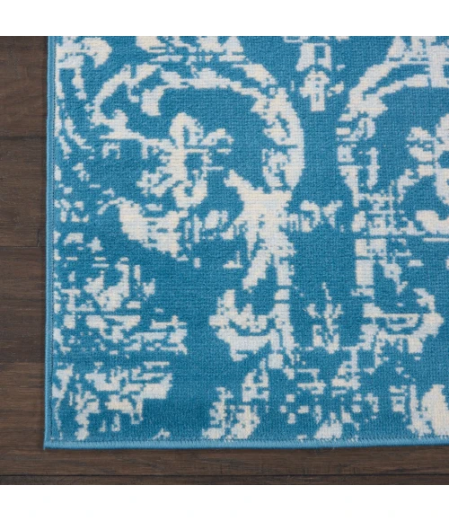 Nourison Jubilant Runner Area Rug JUB09-Blue