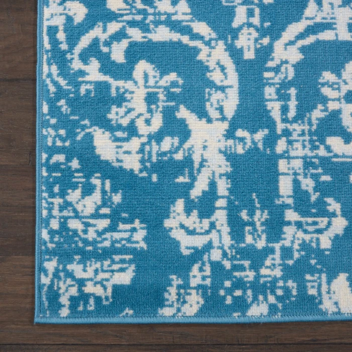 Nourison Jubilant Runner Area Rug JUB09-Blue