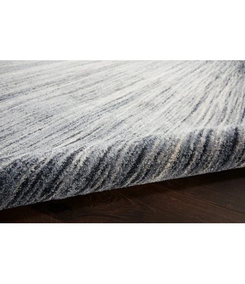 kathy ireland Home Moroccan Celebration Area Rug KI389-Blue/Grey