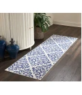 Nourison Grafix Runner Area Rug GRF06-White/Blue