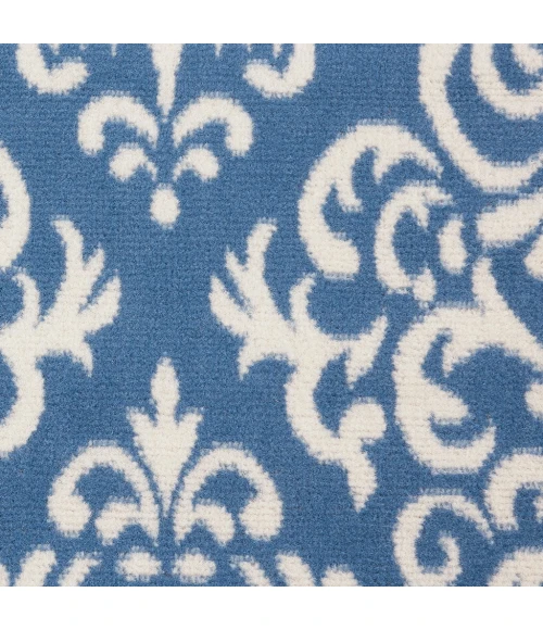 Nourison Grafix Round Area Rug GRF06-Blue