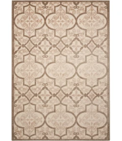 Nourison Home Aloha ALH14 Cream 5 ft. 3 in. X 7 ft. 5 in. Area Rug