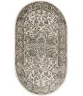 Nourison Quarry Ivory Grey QUA05 3 ft. X 5 ft. Oval Rug