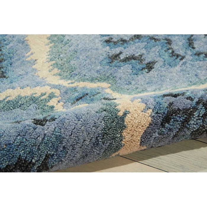 Nourison Home Tahoe Modern Blue MTA06 8ft.6in. x 11ft.6in. Rect. Rug