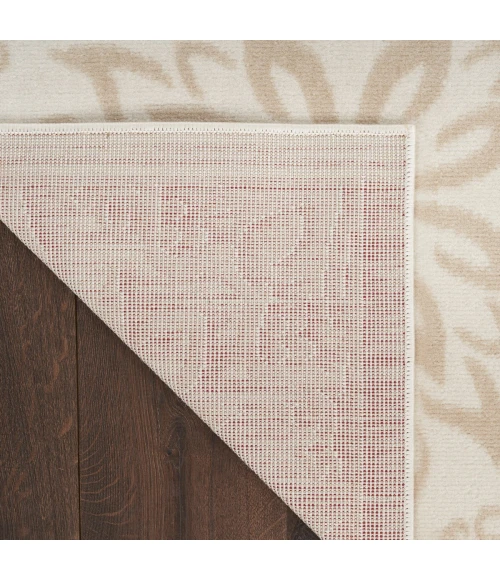 Nourison Jubilant Ivory Beige JUB06 9 ft. X 12 ft. Rect. Rug