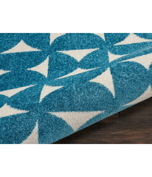 Nourison Harper Blue DS301 2ft.2in. x 3ft.9in. Rect. Rug