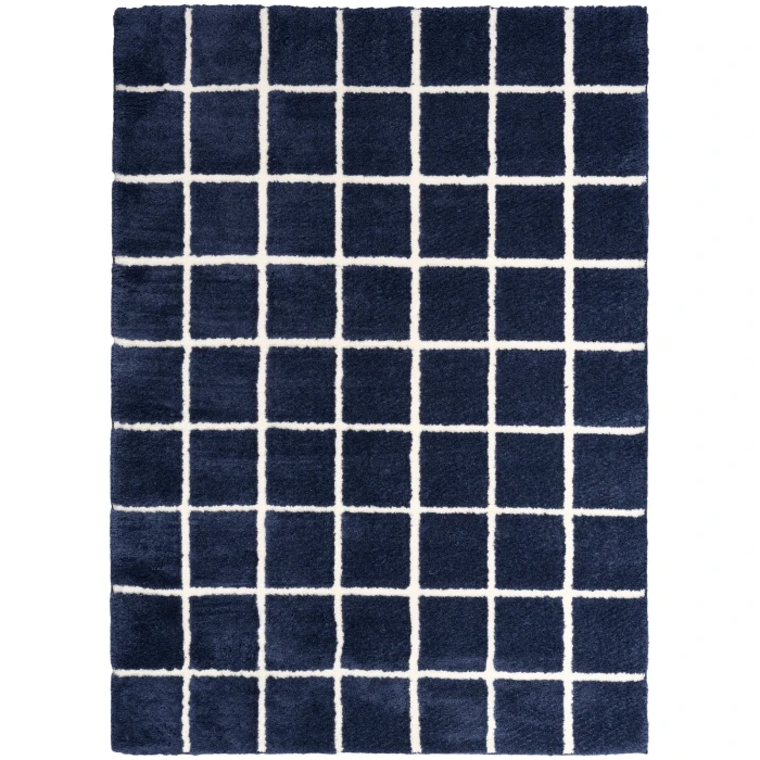 DKNY West End Ave Navy Ivory WTE01 4 ft. X 6 ft. Rect. Rug