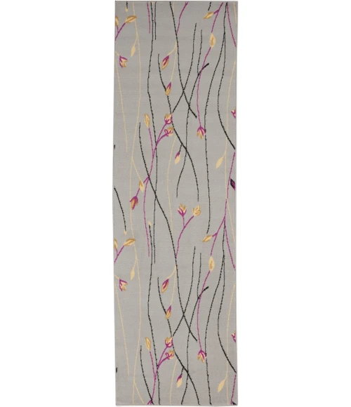 Nourison Grafix Runner Area Rug GRF15-Grey