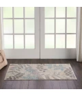 Nourison Tranquil Area Rug TRA01-Ivory/Light Blue