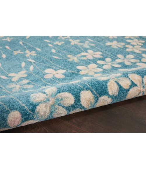 Nourison Tranquil Area Rug TRA04-Turquoise