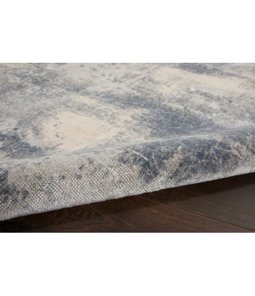 Nourison Rustic Textures Area Rug RUS02-Blue/Ivory
