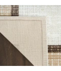 Nourison Dekor Ivory Brown DEK06 2 ft. X 4 ft. Rect. Rug