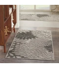 Nourison Aloha Area Rug ALH05 Silver Grey