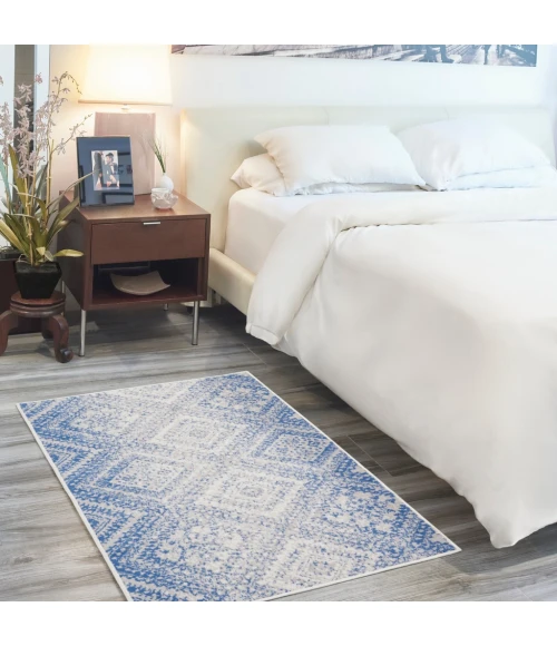 Nourison Whimsicle Area Rug WHS17-Ivory Blue